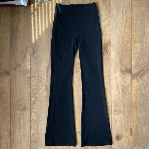 Lululemon Black Flared Leggings - Picture 2 of 6